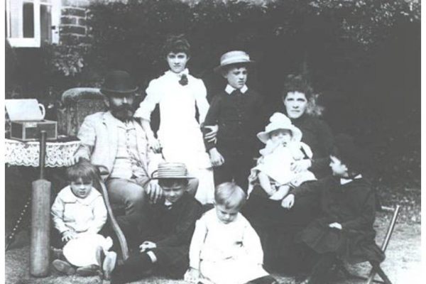 Our history includes famous former pupils such as James Lillywhite Jr. pictured here with his family